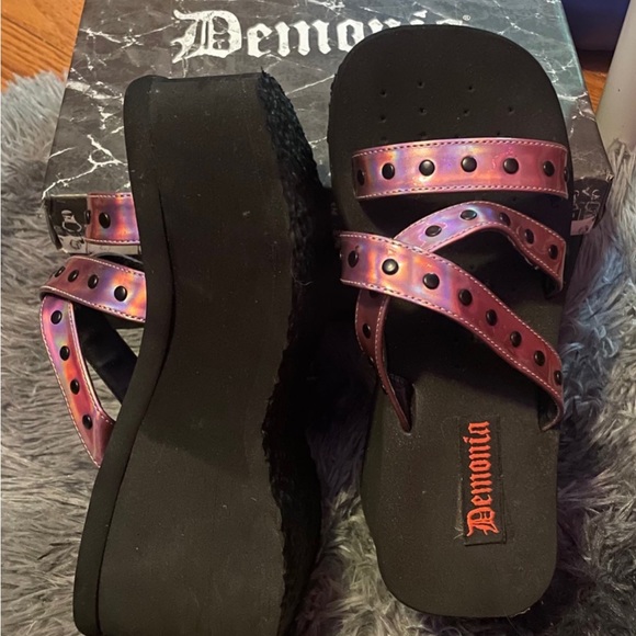 Studded Demonia Sandals - Picture 3 of 4